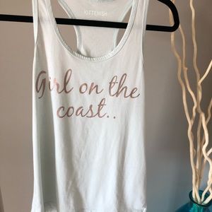 Kittenish Girl on the Coast Tank
